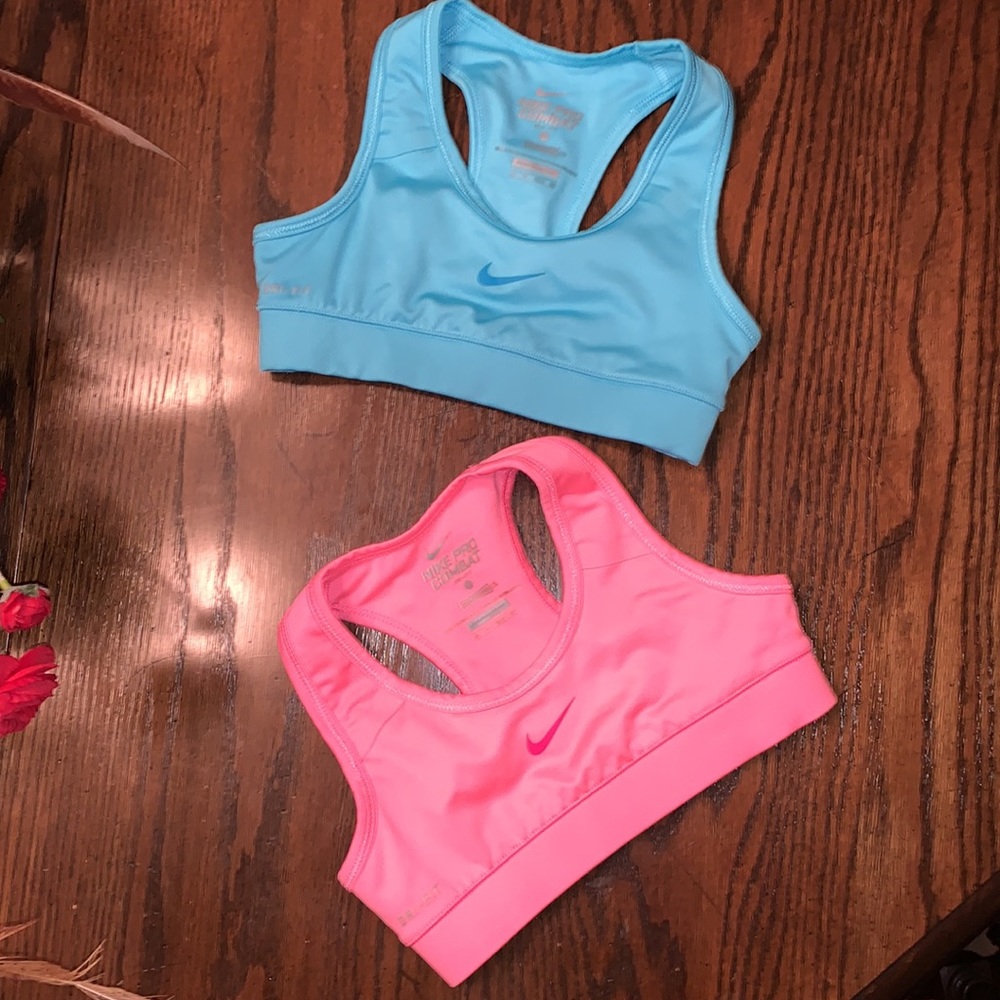 Nike-Girls Athletic Sports Bra Tops-Size XS